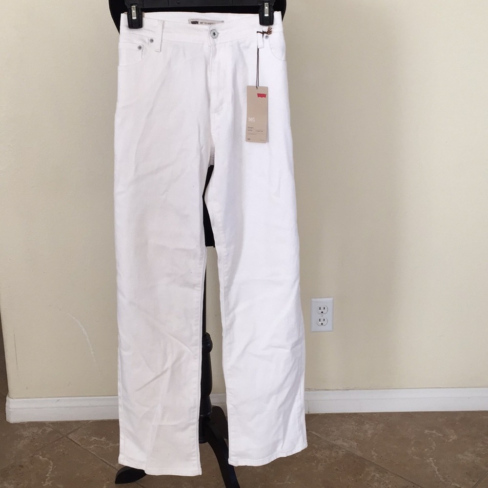 White jeans